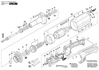 Bosch 0 602 211 404 ---- Straight Grinders Spare Parts